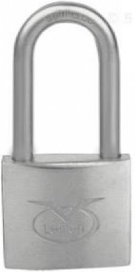 Stahl Vorhängeschloss Verlängert mit Schlüssel 40mm Silver 1Stück