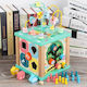 Cub Logic Centru de Activități Multifuncțional 5 în 1 Copii 3 Ani+ Lemn 30×19×19 Cm Multicolor