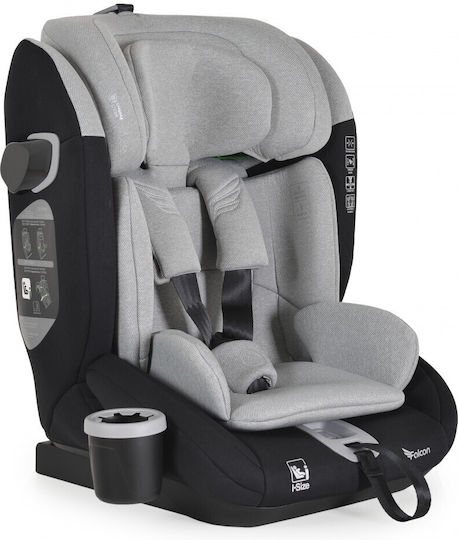 Cangaroo Falcon Детско Столче за Кола i-Размер Opal Grey 9-36 кг