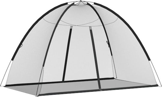 Mongolia Mosquito Net Doors 200 Mesh Black 200x120x130cm