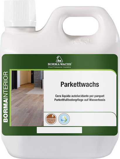 Borma Wachs Parquet Wax Восък за Вода Бял Мат 1лт