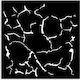 Thick Stencil 12x12cm Stamperia Silent Sea Crac...