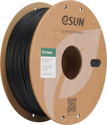 Esun PLA 3D Printer Filament 1.75mm Black 1kg 1pc Spool