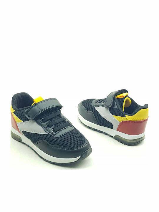 minican Παιδικά Sneakers Μαύρα