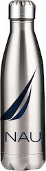 Nautica Θερμός 750ml Ασημί
