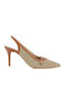 Leather Tabac Brown High Heels