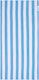 Madi Beach Towel Cotton Blue 160x90cm.