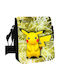 Pikachu Ανδρική Τσάντα Ώμου / Χιαστί Μαύρη