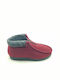 Closed Women's Slippers Burgundy