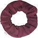 Pcp Scrunchie Aubergine Λαστιχακι Monoχρωμο Meλιτζανι