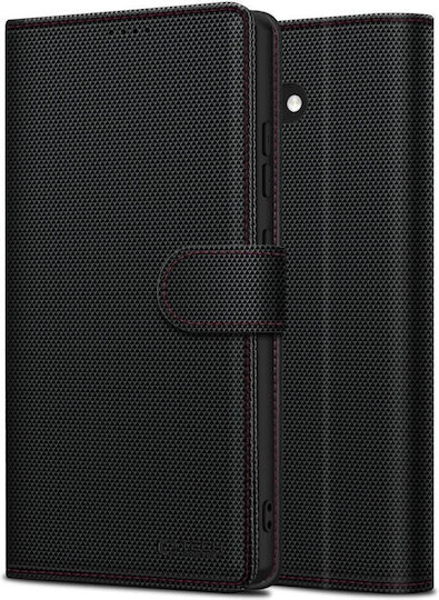 Tech Protect Hülle für Samsung Galaxy S25 Ultra 5G Wallet Rs Schwarz Rot