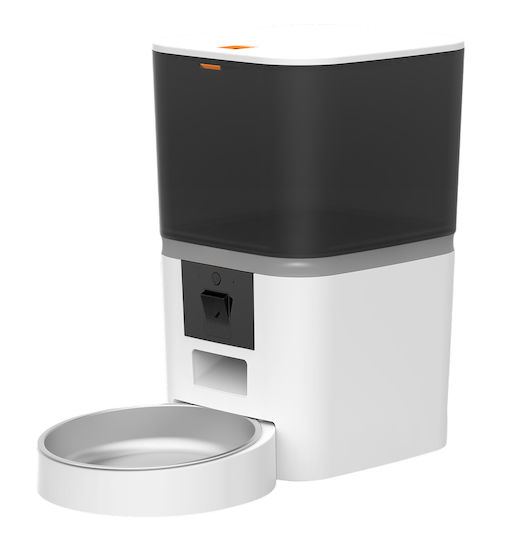 Bruno Automatisch Schalen aus Silikon Futter für Hund & Katze auf Basis von 6lt 28.7cm in Weiß Farbe