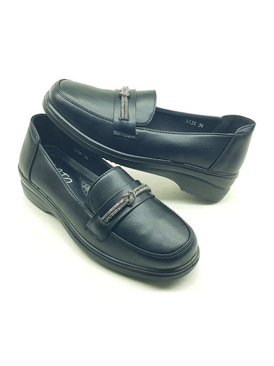 Γυναικεία Loafers σε Μαύρο Χρώμα