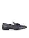 Δερμάτινα Ανδρικά Loafers σε Μαύρο Χρώμα