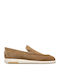 Δερμάτινα Ανδρικά Loafers σε Ταμπά Χρώμα