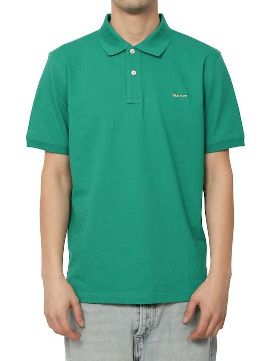 Gant Polo T-shirt Πράσινη