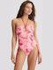 One-Piece Swimsuit Red