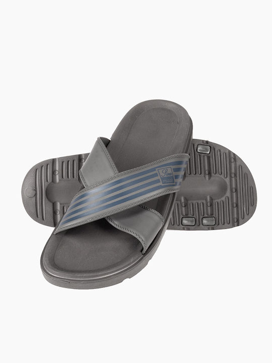 The Shoemart Men's Slides Gray