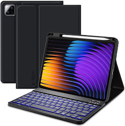 Tech-Protect Sc Pen Flip Cover Σιλικόνης με Πληκτρολόγιο (Xiaomi Pad 7, Xiaomi Pad 7 Pro) Μαύρη Tech-Protect Sc Pen Flip Cover Σιλικόνης με Πληκτρολόγιο (Xiaomi Pad 7, Xiaomi Pad 7 Pro) Μαύρη