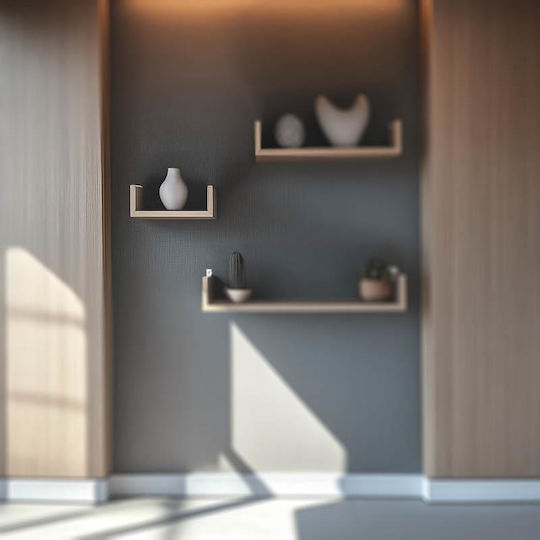 Shelf Wall Derva 30x15x10cm Oak Shelf Wall Derva 30x15x10cm Oak