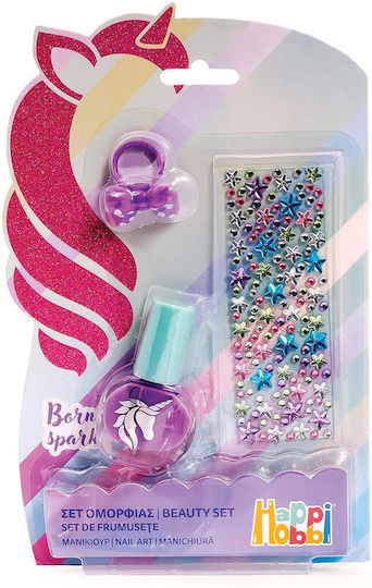 HappiHobbi Born to Sparkle Σετ Ομορφιάς Nail Stickers