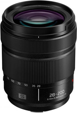 Panasonic Φωτογραφικός Φακός Lumix S 28-200mm F/4-7.1 Macro Μαύρος