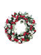 Red Champagne Rosebud Flower Wreath Ø42cm 16/box 13-24340-4
