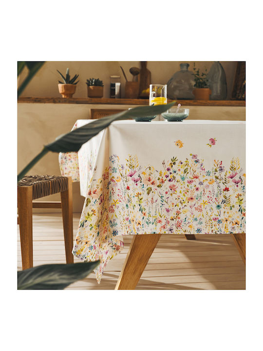 Gofis Home Τραπεζομάντηλο Αλέκιαστο Vivienne 315 135x135εκ.