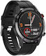 L13 Smartwatch με Παλμογράφο (Μαύρο)