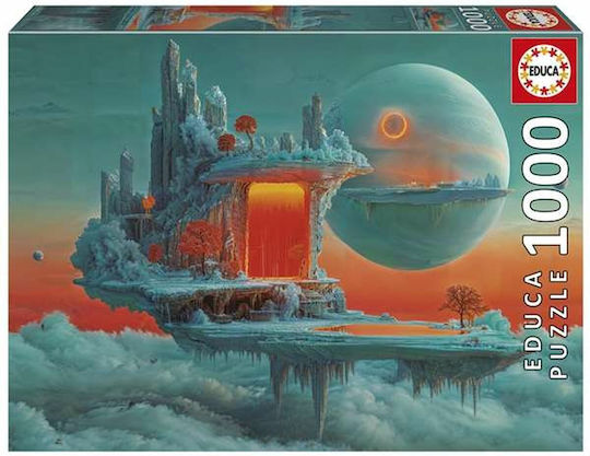 Planet Of Fire And Ice Puzzle 2D 1000 Pieces