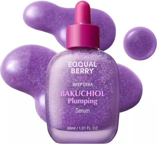 Eqqualberry Bakuchiol Plumping Αντιγηραντικό Serum Προσώπου με Bakuchiol & Ρετινόλη για Σύσφιξη 30ml