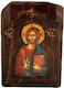 Icoană din lemn Iisus Hristos G4 52x28cm
