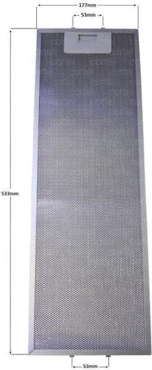 Whirlpool Filtru pentru hotă 177mm*533mm Whirlpool Ikea