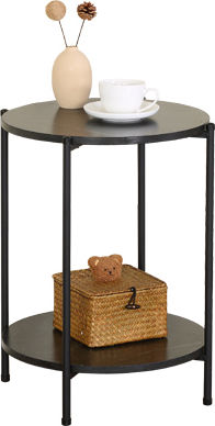 Masă Laterală Mese De Cafea Pigasus-4356 Neagră Masă Laterală Mese De Cafea Pigasus-4356 Neagră