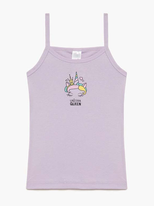 Minerva Unicorn Kids' Undershirt Tank Top Lilac