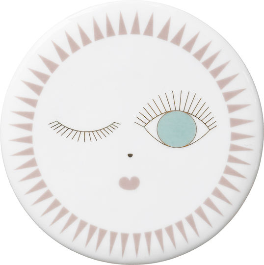 Raeder Suporturi pentru pahare Ceramică Alb 10x10cm 1buc Raeder Suporturi pentru pahare Ceramică Alb 10x10cm 1buc