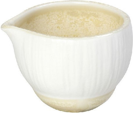 Espiel Zen Sun Gravy Boat made of Porcelain Beige 100ml 6pcs
