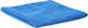 Mikrofaser-Reinigungstuch Blau 38x38cm 5 Stück