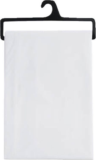 TnS Shower Curtain Fabric 180x180cm White