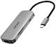 Acer USB-C Docking Station με HDMI PD Ασημί