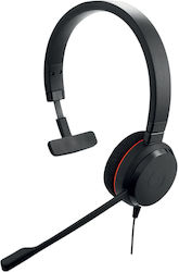Jabra Evolve 20 Mono On Ear Multimedia Ακουστικά με μικρόφωνο και σύνδεση USB-A / USB-C