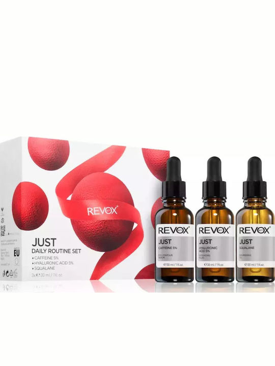Revox B77 Just Daily Routine Skin Care Set for Moisturizing, against Acne & Brightening 3pcs