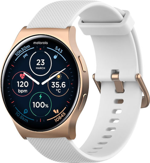 Motorola Moto Watch 120 Aluminiu 50mm (Rose Gold)