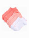 PUMA Kids' Ankle Socks Fuchsia 3 Pairs