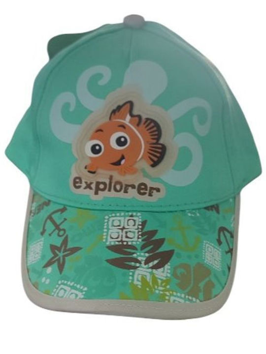 Disney Kids' Hat Jockey Fabric Nemo Turquoise