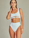 Set Bikini White