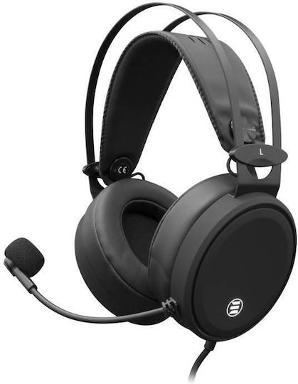 Eshark Kugo V2 Über Ohr Gaming-Headset mit Verbindung USB Schwarz