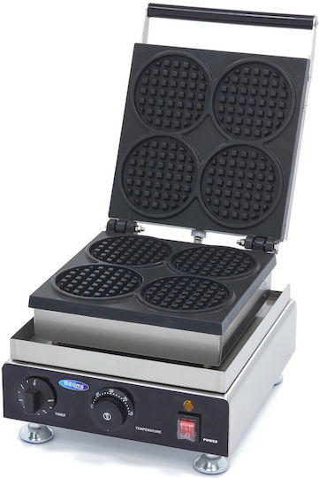 Maxima Commercial Round Waffle Maker 09374204