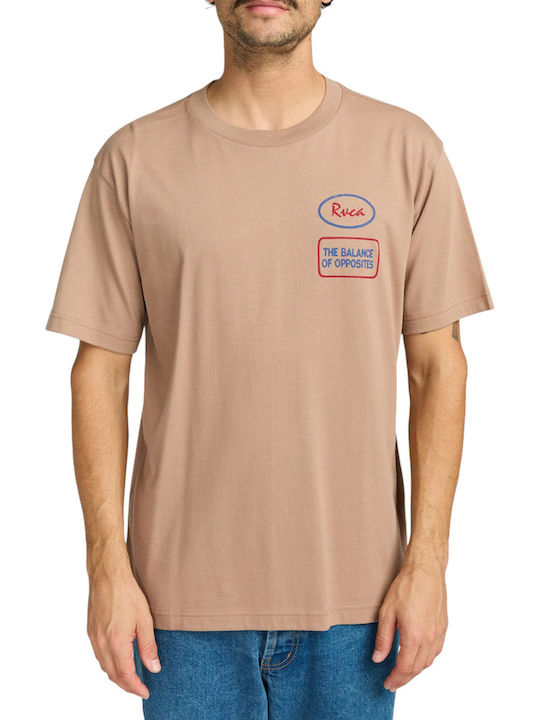 RVCA T-Shirt Brown