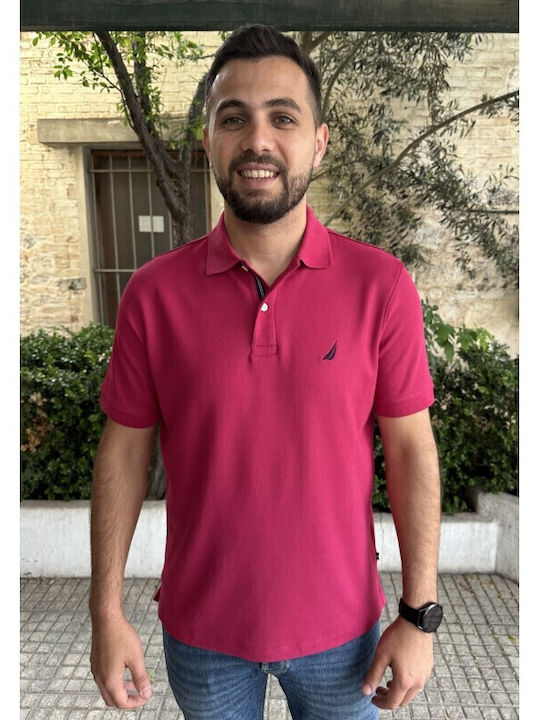 Nautica Polo T-shirt Magenta